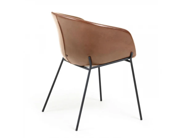 Armstoel YVETTE - Cognac Cognac 6 Armstoel YVETTE - Cognac Cognac - Afbeelding 6