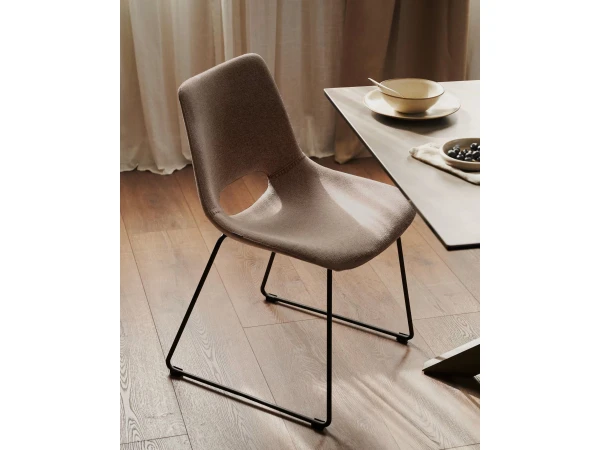Eetkamerstoel ZAHARA - Bruin Bruin 9 Eetkamerstoel ZAHARA - Bruin Bruin - Afbeelding 9