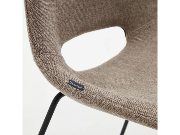 Eetkamerstoel ZAHARA - Bruin Bruin 7 Eetkamerstoel ZAHARA - Bruin Bruin - Afbeelding 7