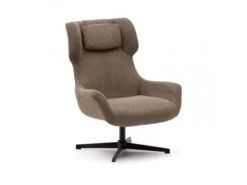 Fauteuil ZALINA - Lichtbruin Bruin