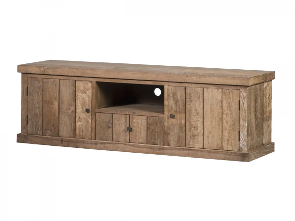 Tv-kast LIN - Teak Hout 1 Tv-kast LIN - Teak Hout
