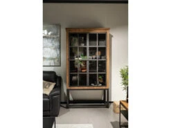 Smalle Vitrine LIN - Glas/teak Glas -Zuiver || RICHMOND Verkoop lee amp lewis 44424