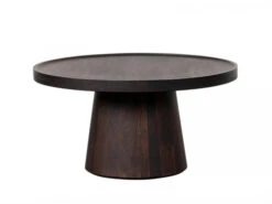 Bijzettafel DURHAM - Mangohout Bruin