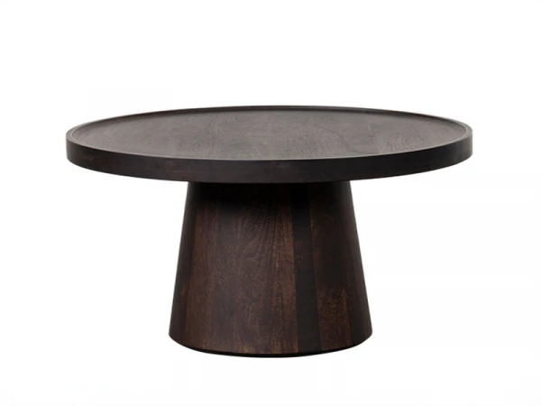 Bijzettafel DURHAM - Mangohout Bruin 1 Bijzettafel DURHAM - Mangohout Bruin