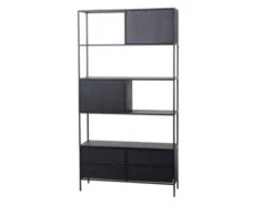 Wandkast IMPERIAL - Zwart Zwart