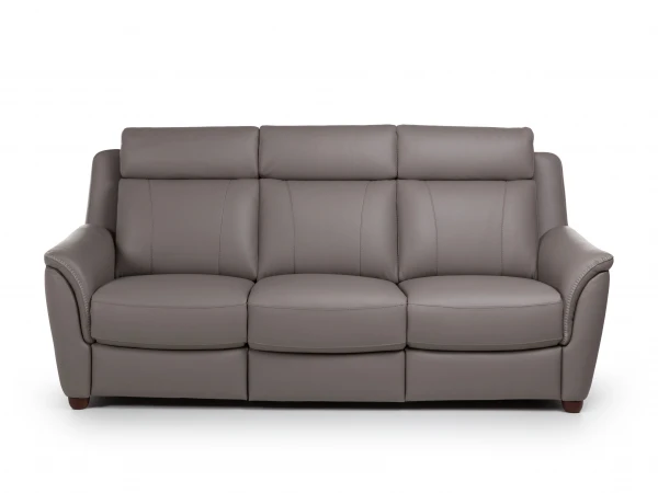 3-zit Met 2 Elektr. Relaxen AFFOGATO - Leder Pelle Texas Taupe 1 3-zit Met 2 Elektr. Relaxen AFFOGATO - Leder Pelle Texas Taupe