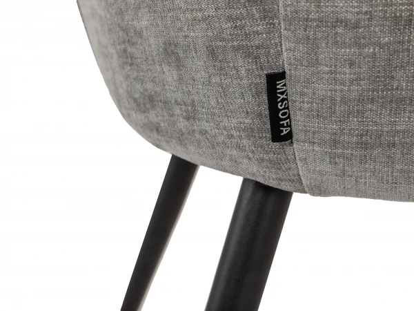 Armstoel DONNA - Miami Ash Grijs 7 Armstoel DONNA - Miami Ash Grijs - Afbeelding 7