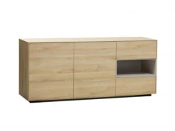 Dressoir ELEGANCE Klein - Fresh Oak/ivory Hout