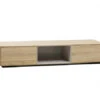 Tv-kast ELEGANCE - Fresh Oak/ivory Hout