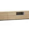 Tv-dressoir ELEGANCE Groot - Fresh Oak/ivory Hout