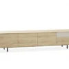Tv-meubel FAMOUS Groot - Fresh Oak/ivory Hout