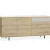 Dressoir FAMOUS Klein - Fresh Oak/ivory. Hout