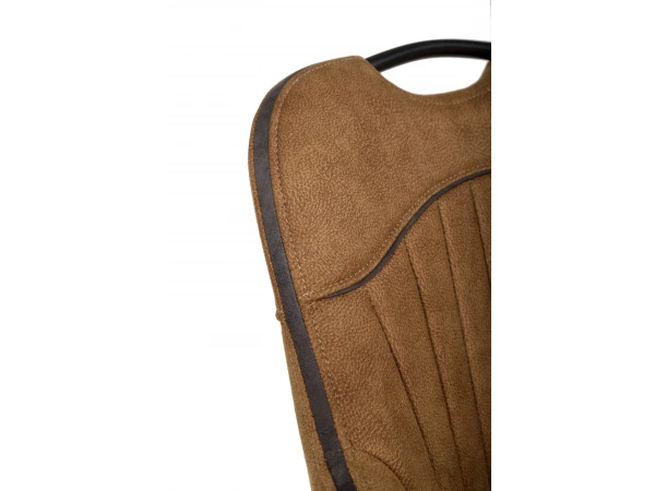 Stoel Op Wieltjes FLORIA - Cognac Cognac 8 Stoel Op Wieltjes FLORIA - Cognac Cognac - Afbeelding 8