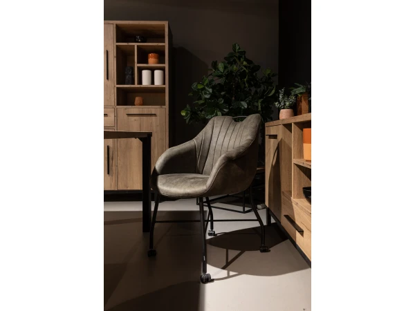 Stoel METRIC - Luxor Moss Groen 3 Stoel METRIC - Luxor Moss Groen - Afbeelding 3