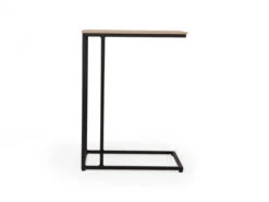 Laptoptafel SIMON Laag - Fresh Oak/zwart Metaal Hout -Zuiver || RICHMOND Verkoop maxfurn simon 54597