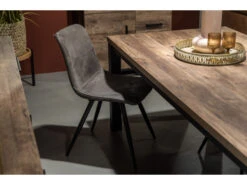 Kuipstoel SPOT - Softyl Steel Grijs -Zuiver || RICHMOND Verkoop maxfurn spot 48794