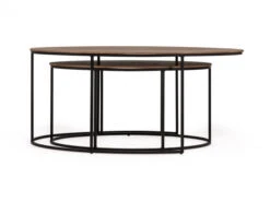 Salontafel 2-delig TAURO - Toba Hout -Zuiver || RICHMOND Verkoop maxfurn tauro 45754