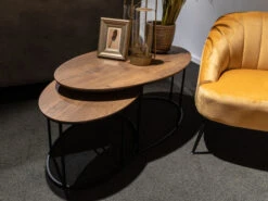 Salontafel 2-delig TAURO - Toba Hout -Zuiver || RICHMOND Verkoop maxfurn tauro 56057