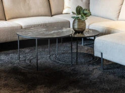 Salontafelset TAURO - Zwart Zwart -Zuiver || RICHMOND Verkoop maxfurn tauro 68653