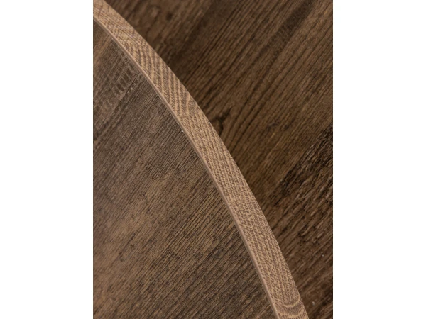 Set Van 2 Salontafels TORINO - Mokka Hout 5 Set Van 2 Salontafels TORINO - Mokka Hout - Afbeelding 5