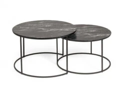 Salontafelset WINDSOR - Zwart Zwart -Zuiver || RICHMOND Verkoop maxfurn windsor 58238