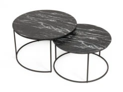 Salontafelset WINDSOR - Zwart Zwart -Zuiver || RICHMOND Verkoop maxfurn windsor 58241