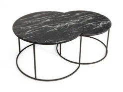 Salontafelset WINDSOR - Zwart Zwart -Zuiver || RICHMOND Verkoop maxfurn windsor 58242