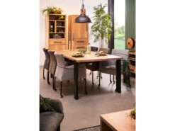 Broodkast WOODY - Natuur/zwart Metaal Hout -Zuiver || RICHMOND Verkoop maxfurn woody 52567