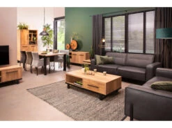Broodkast WOODY - Natuur/zwart Metaal Hout -Zuiver || RICHMOND Verkoop maxfurn woody 52568