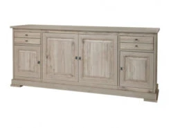 Dressoir KENT Groot - Licht Grijs Hout