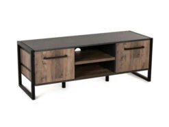 Tv-meubel SAMIR Klein (gemonteerd) - Natuurlijke Parketlook Hout