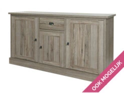 Dressoir YORK - Lariks & Crystal Oak Beige Beige -Zuiver || RICHMOND Verkoop meubar york eetkamer 24981