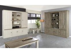 Wandkast YORK - Lariks & Crystal Oak Beige Beige -Zuiver || RICHMOND Verkoop meubar york eetkamer 24995
