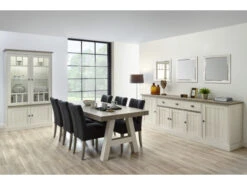 Kast Dressoir YORK 5 Deuren - Lariks & Crystal Oak Beige Wit 9 Kast Dressoir YORK 5 Deuren - Lariks & Crystal Oak Beige Wit -Zuiver || RICHMOND Verkoop meubar york eetkamer 51961