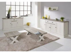 Dressoir YORK - Lariks & Crystal Oak Beige Beige -Zuiver || RICHMOND Verkoop meubar york eetkamer 51969