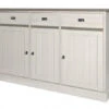 Highboard YORK - Lariks & Crystal Oak Beige Beige