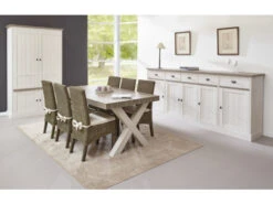 Highboard YORK 5 Deuren - Lariks & Crystal Oak Beige Beige 6 Highboard YORK 5 Deuren - Lariks & Crystal Oak Beige Beige -Zuiver || RICHMOND Verkoop meubar york eetkamer 51974