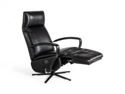 Elektrische Relaxfauteuil ARTEMIS - Zwart Leder Zwart -Zuiver || RICHMOND Verkoop modulax artemis 65313