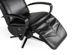 Elektrische Relaxfauteuil ARTEMIS - Zwart Leder Zwart -Zuiver || RICHMOND Verkoop modulax artemis 65314