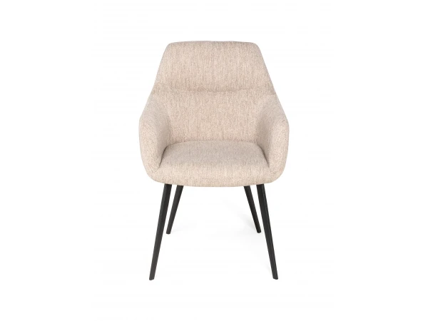 Eetkamerstoel BARI - Beige Beige 2 Eetkamerstoel BARI - Beige Beige - Afbeelding 2