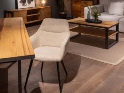 Eetkamerstoel BARI - Beige Beige 15 Eetkamerstoel BARI - Beige Beige -Zuiver || RICHMOND Verkoop modulax bari 72407