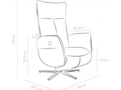 Elektrische Fauteuil MERCURIUS - Zwart Leder Zwart 9 Elektrische Fauteuil MERCURIUS - Zwart Leder Zwart -Zuiver || RICHMOND Verkoop modulax mercurius 52545
