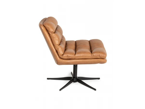Relaxfauteuil MIXSIT LOW - Cognac Leder Cognac 4 Relaxfauteuil MIXSIT LOW - Cognac Leder Cognac - Afbeelding 4