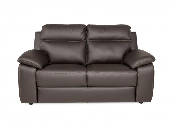 2-zit NEW YORK - Bruin Leder Bruin 1 2-zit NEW YORK - Bruin Leder Bruin