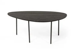 Salontafel MINI PARIS - Eik Zwart Zwart