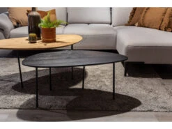 Salontafel MINI PARIS - Eik Zwart Zwart -Zuiver || RICHMOND Verkoop nouvion mini paris 59311