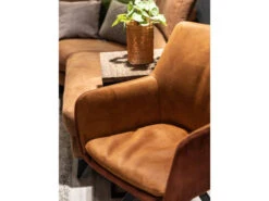 Armstoel Met Draaifunctie SANTIAGO - Cognac/copper Cognac 17 Armstoel Met Draaifunctie SANTIAGO - Cognac/copper Cognac -Zuiver || RICHMOND Verkoop nouvion santiago 57198