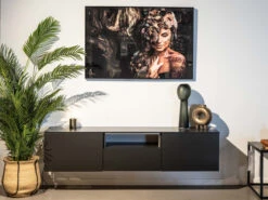 Hangend TV-meubel BOX18 - Antraciet Antraciet -Zuiver || RICHMOND Verkoop novamobili box18 70649