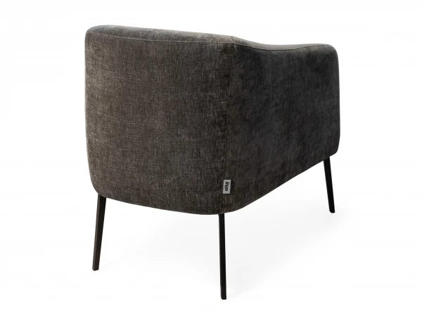 Fauteuil LENOX - Grijs Grijs 5 Fauteuil LENOX - Grijs Grijs - Afbeelding 5