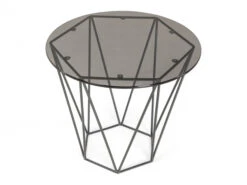 Salontafel SIX Hoog - Glas/stalen Frame Zwart -Zuiver || RICHMOND Verkoop olta six table 62512